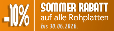 Sommer Rabatt -10%! 