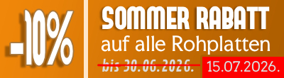 Sommer Rabatt -10%! 